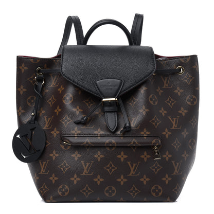 Louis Vuitton Monogram Montsouris PM Black 1 of 16