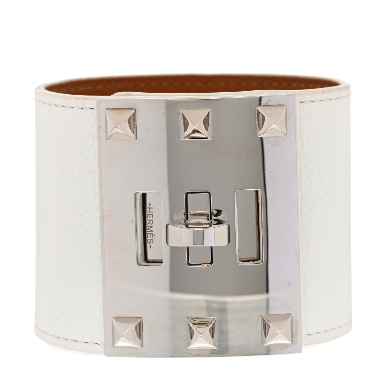 Epsom Kelly Dog Extreme Bracelet S White