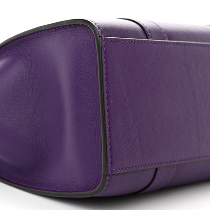 Mulberry Small Classic Grain Mini Zipped Bayswater Amethyst 8 of 12