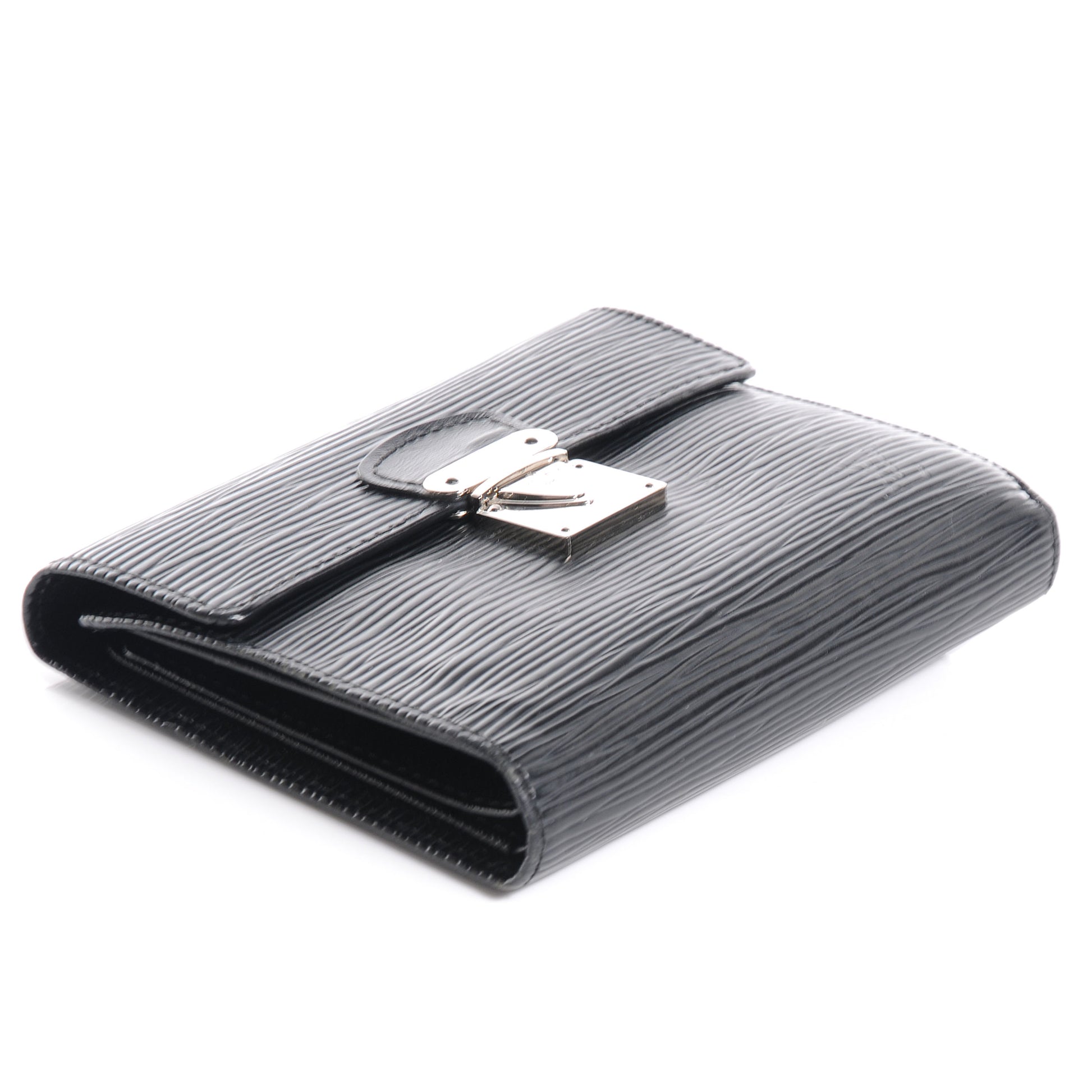 Louis Vuitton Epi Koala Wallet Black 4 of 10