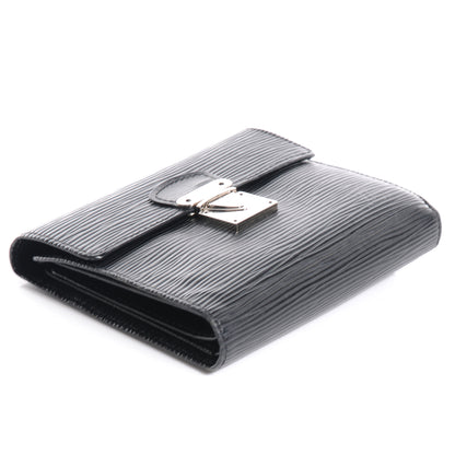Louis Vuitton Epi Koala Wallet Black 4 of 10