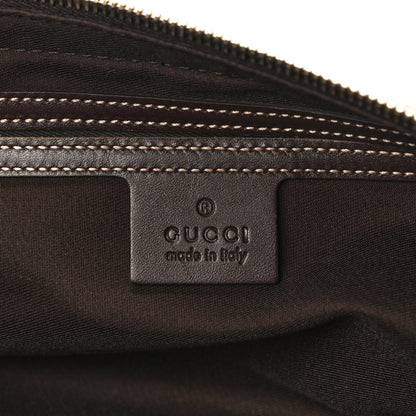Gucci GG Supreme Monogram Belt Bag Dark Brown 6 of 10