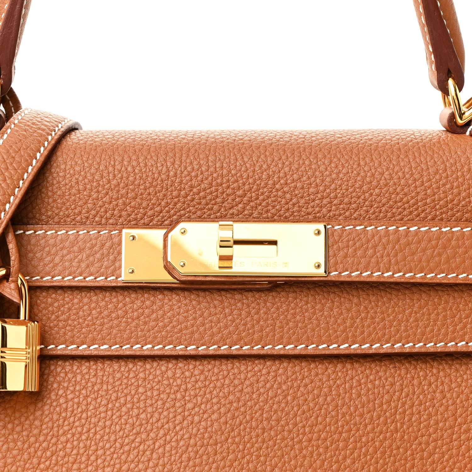 Hermes Togo Kelly Retourne 28 Gold 8 of 13