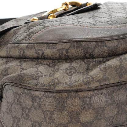 Gucci Guccissima New Pelham Satchel Grey 5 of 9