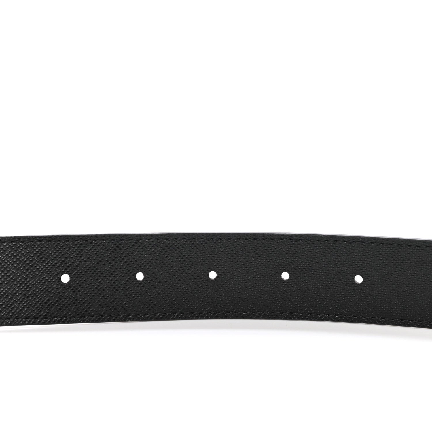Louis Vuitton Calfskin Monogram 30mm LV Initiales Reversible Belt 90 36 Black 6 of 6