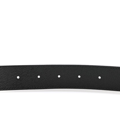 Louis Vuitton Calfskin Monogram 30mm LV Initiales Reversible Belt 90 36 Black 6 of 6