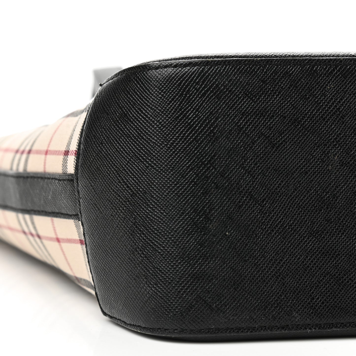 Vintage Check Tote Black