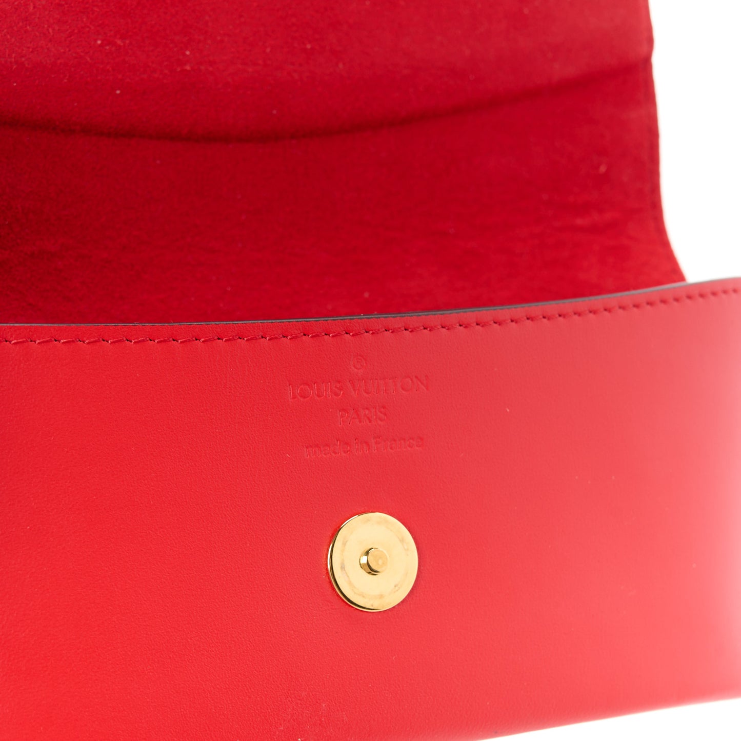 Monogram Woody Sunglass Case Rouge