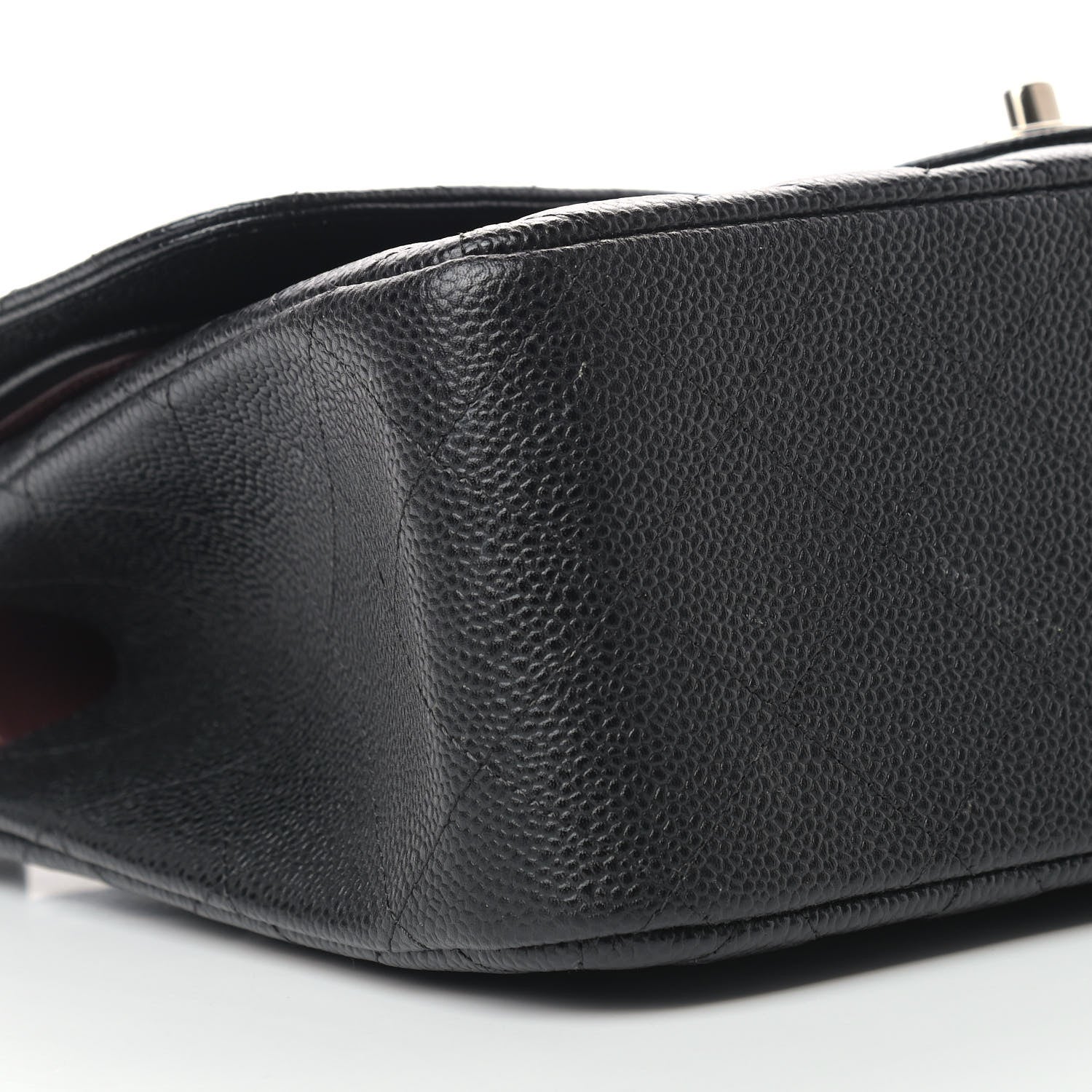 Chanel Caviar Quilted Jumbo Double Flap Black 8 of 12