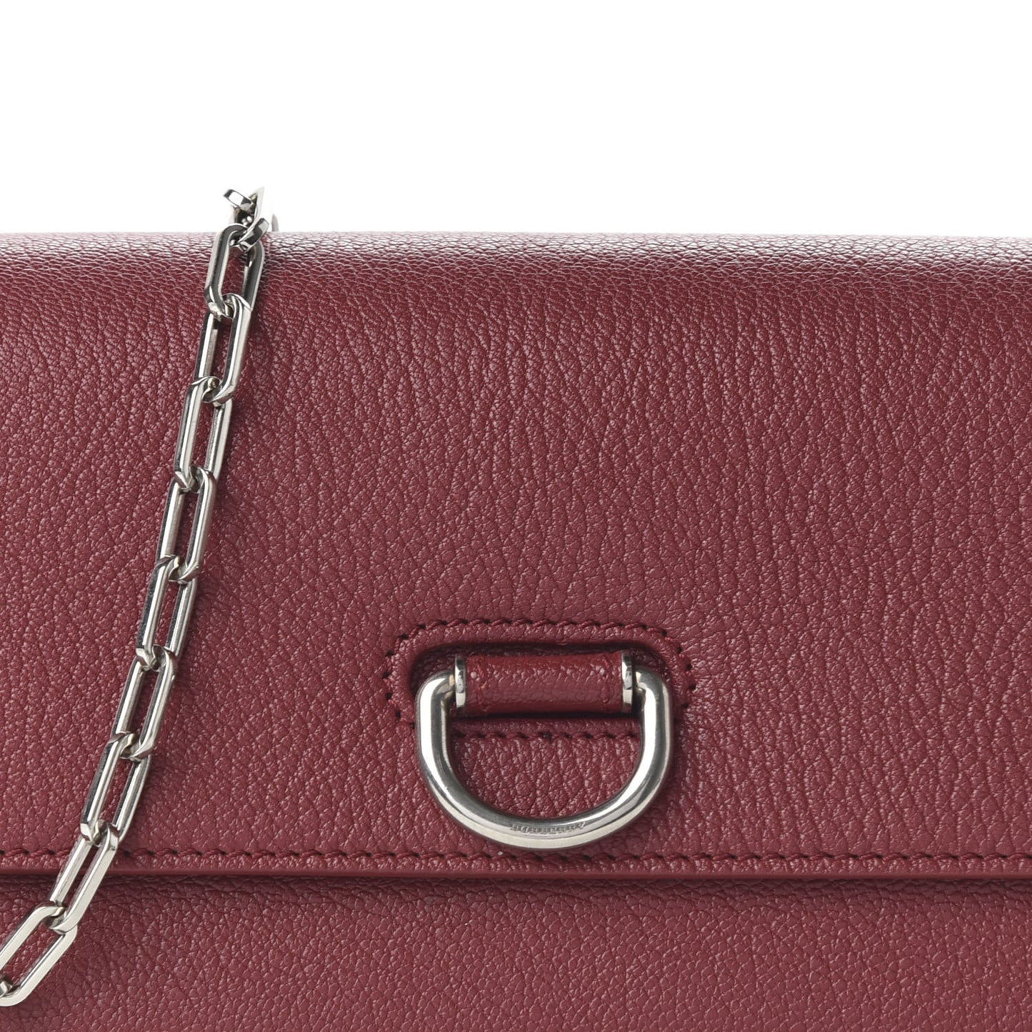 Hayes Goatskin D-Ring Mini Bag Crimson