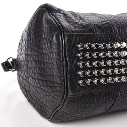 Alexander Wang Pebbled Lambskin Rocco Black Nickel Hardware 7 of 9