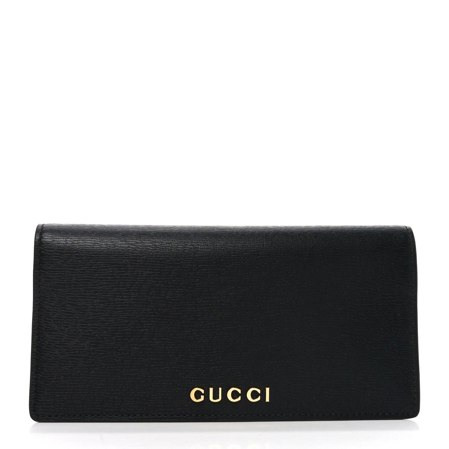 New Shanghai Calfskin Continental Wallet Black