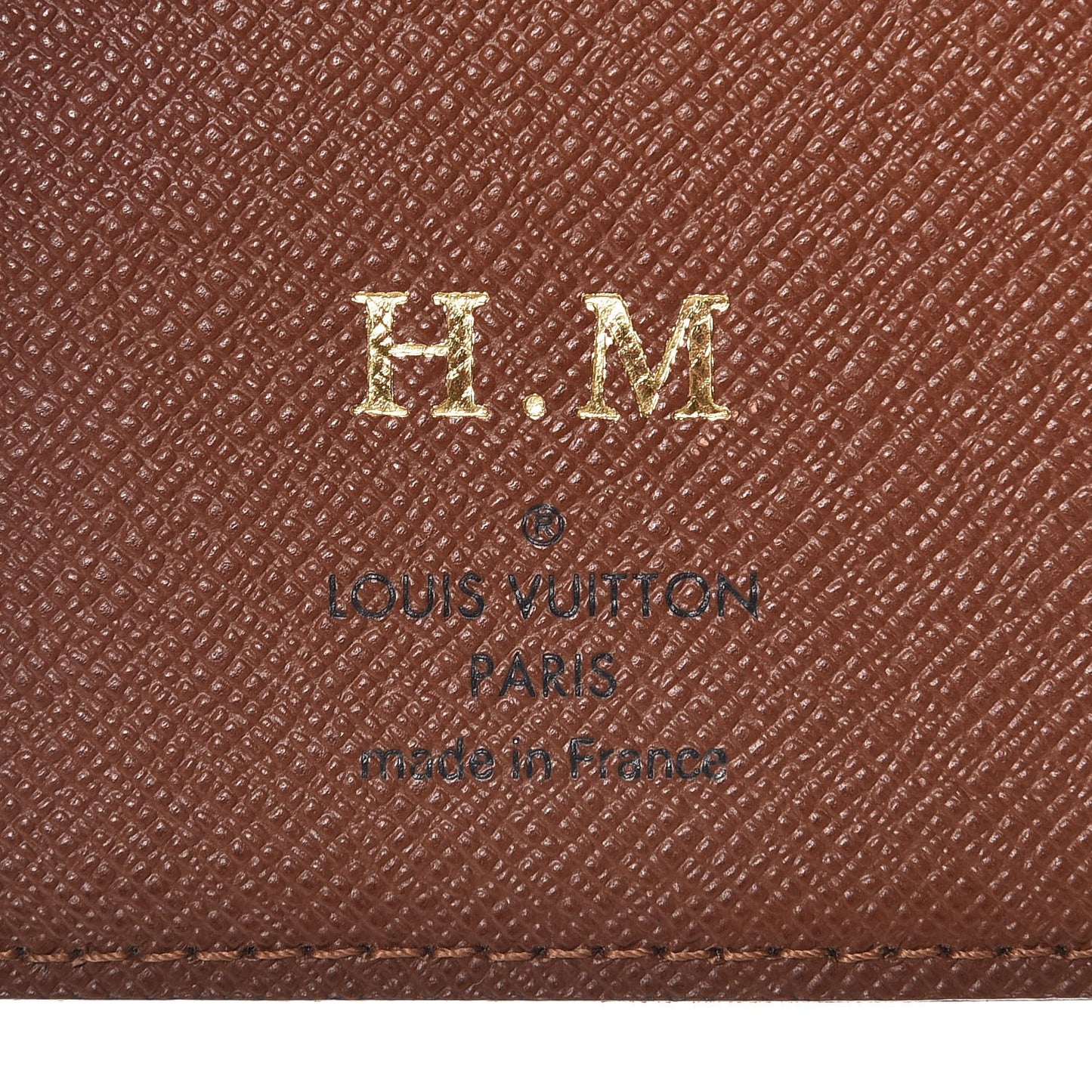Monogram Small Ring Agenda