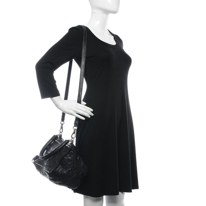 Givenchy Tumbled Sheepskin Small Pandora Black 2 of 9
