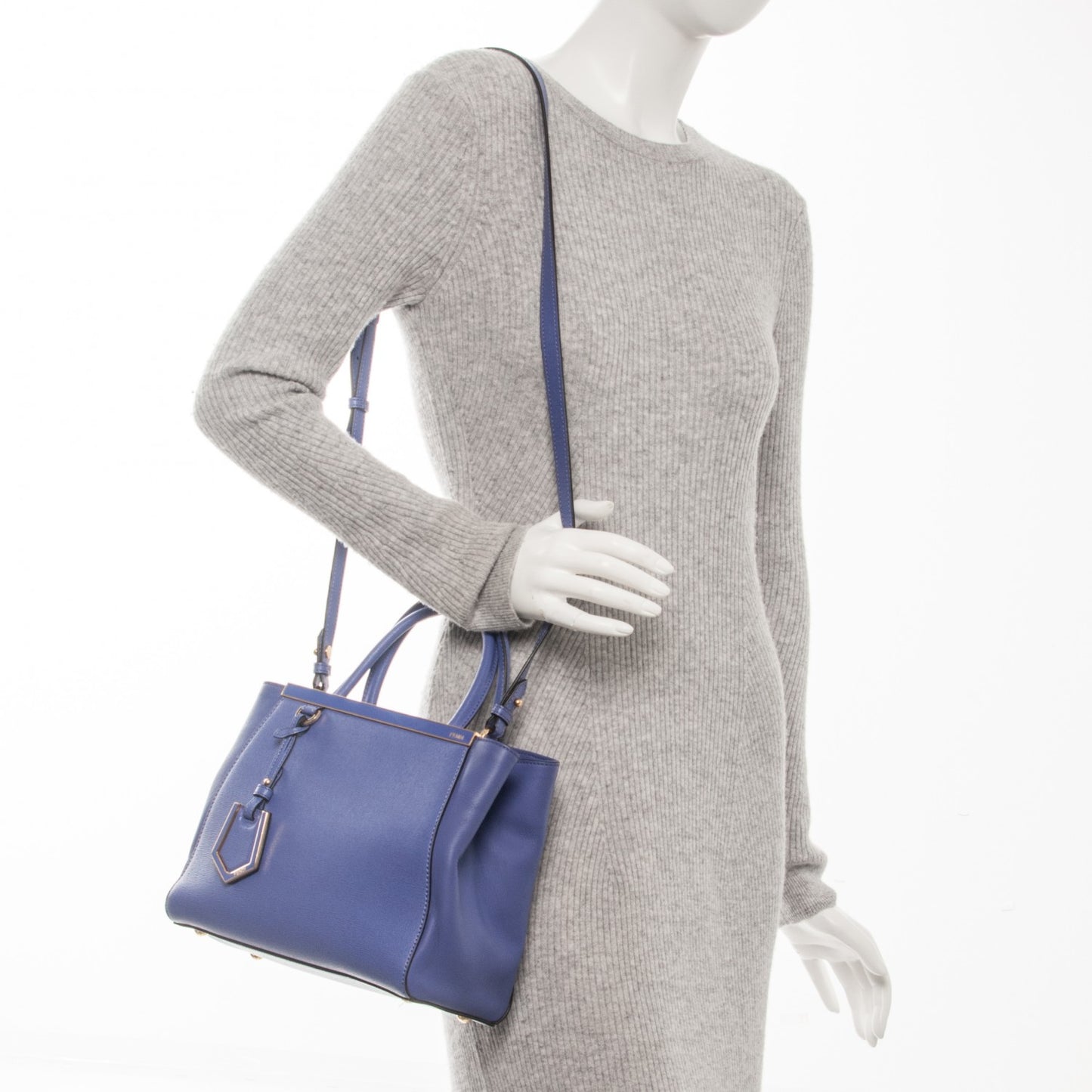 Vitello Elite Petite 2Jours Tote Viola Cassis