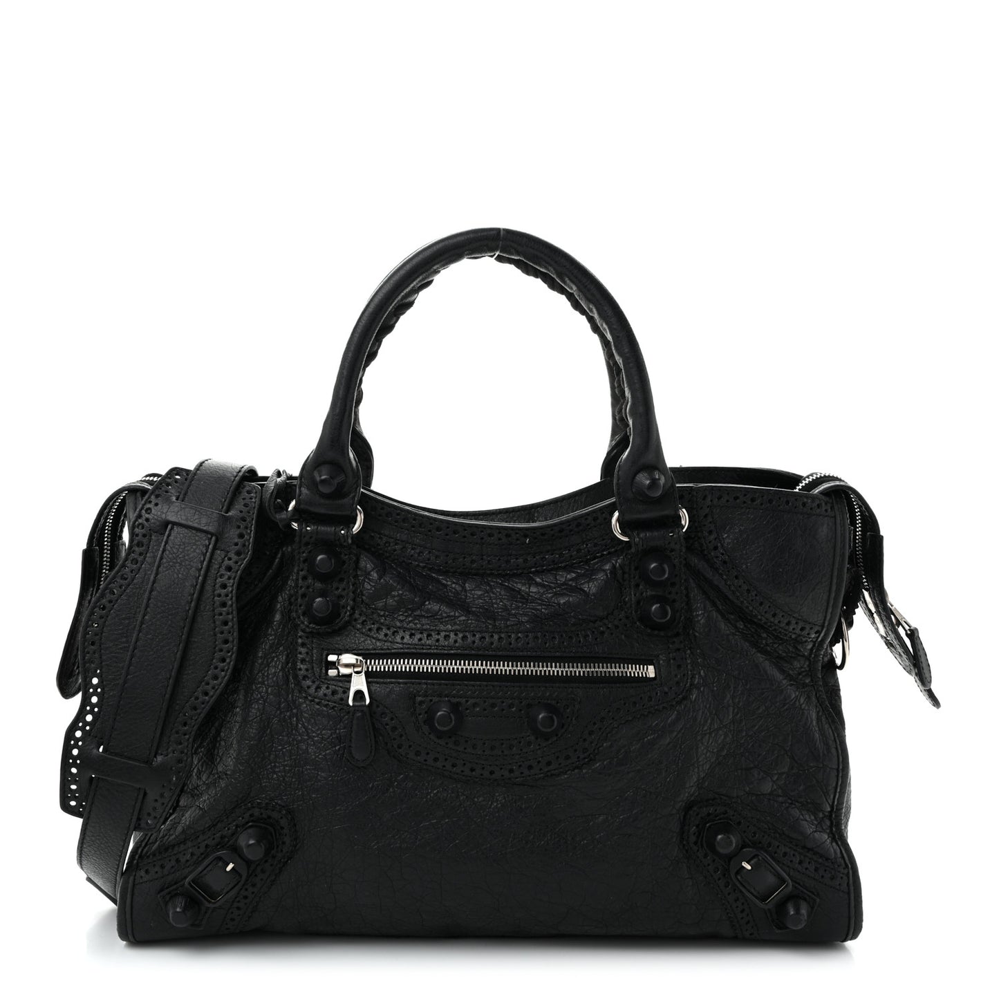 Agneau Giant Brogues Hardware City Black