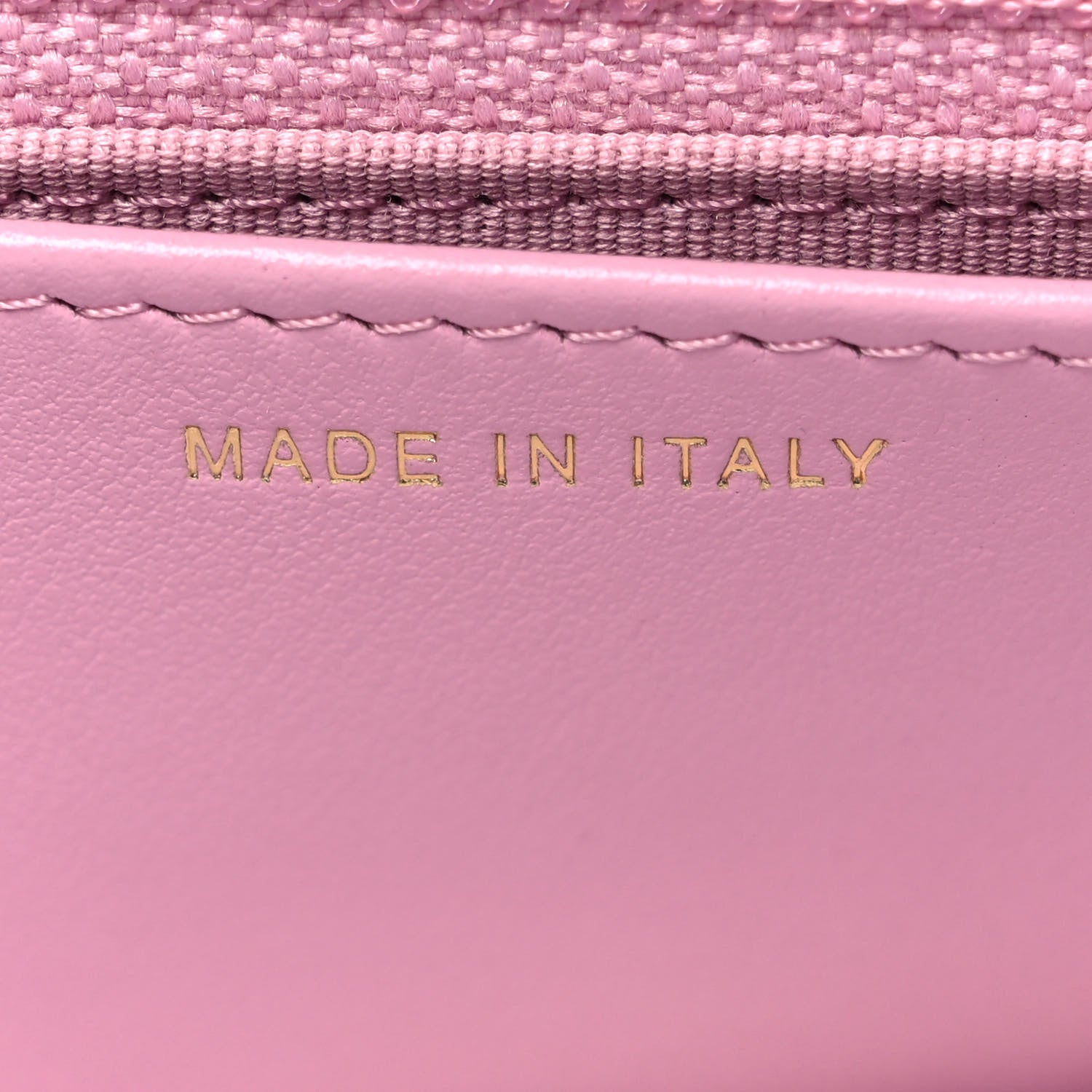 Chanel Shiny Caviar Quilted Pick Me Up Wallet On Chain WOC Pink 7 of 11