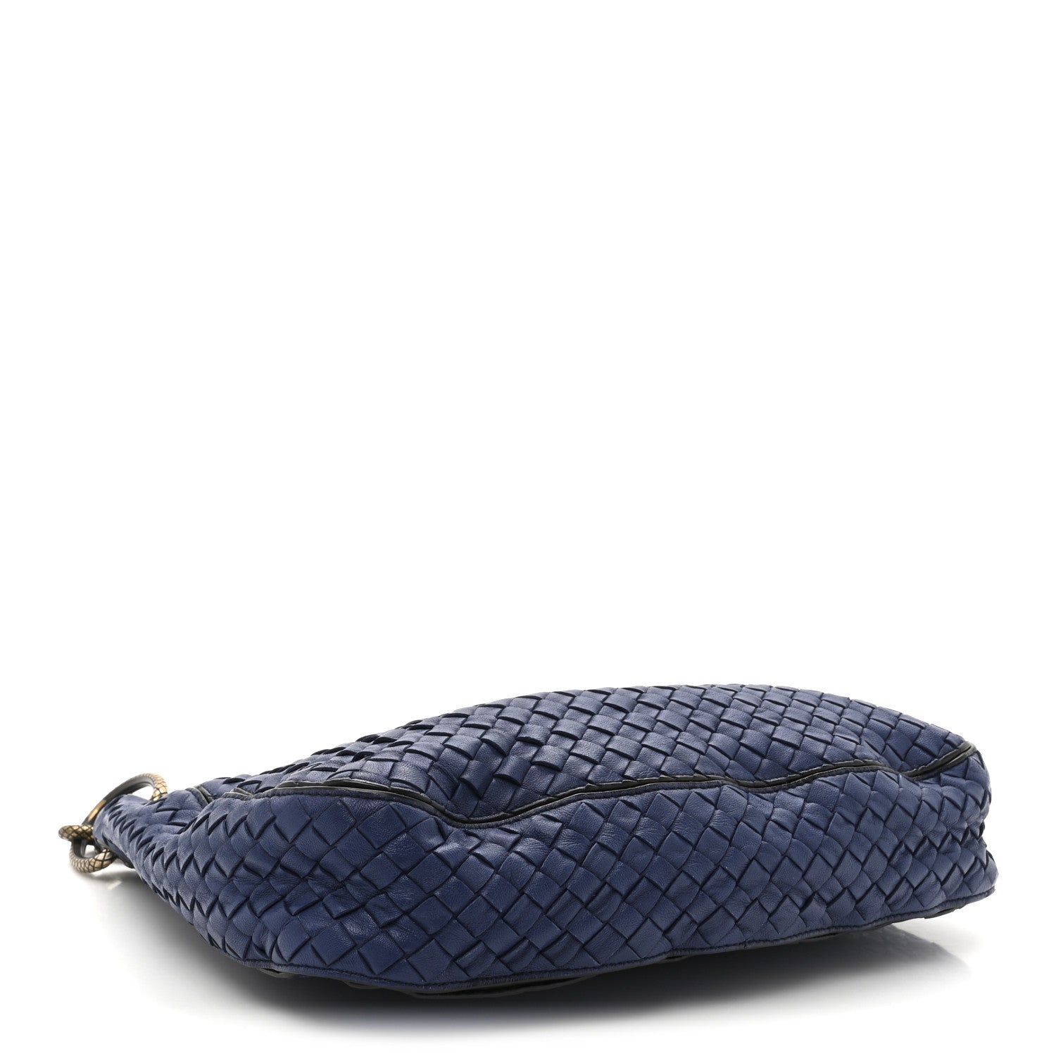 Bottega Veneta Nappa Intrecciato Small Loop Blue 4 of 13
