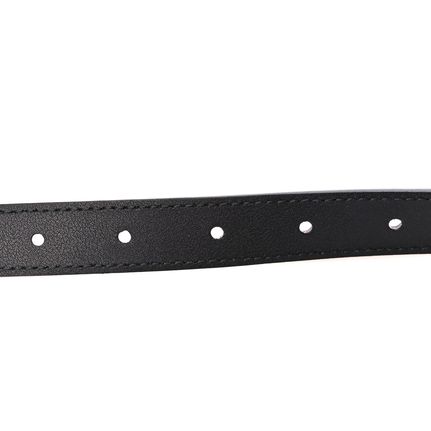 Gucci Calfskin Double G 20mm Belt 75 30 Black 4 of 5