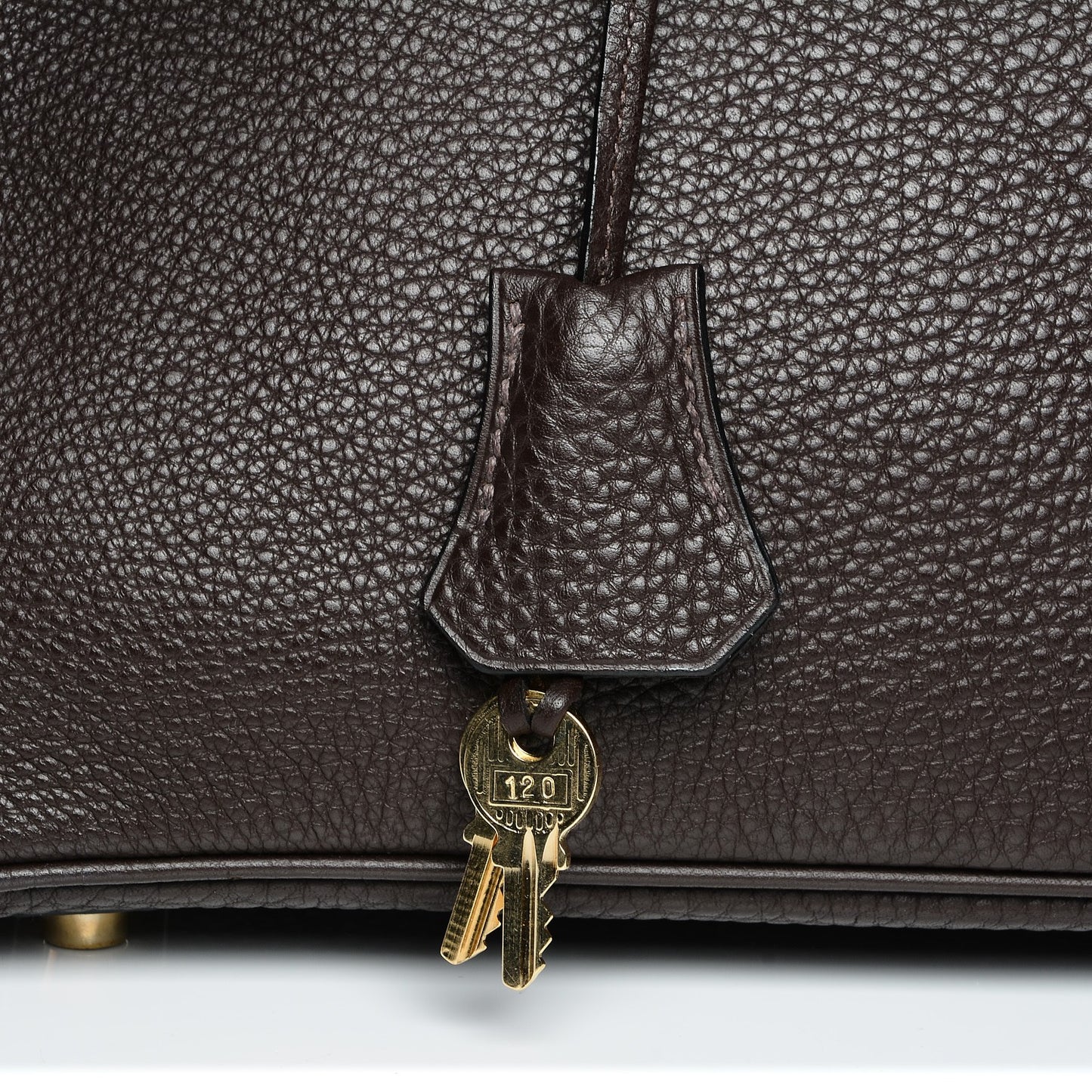 Togo Birkin 30 Chocolate