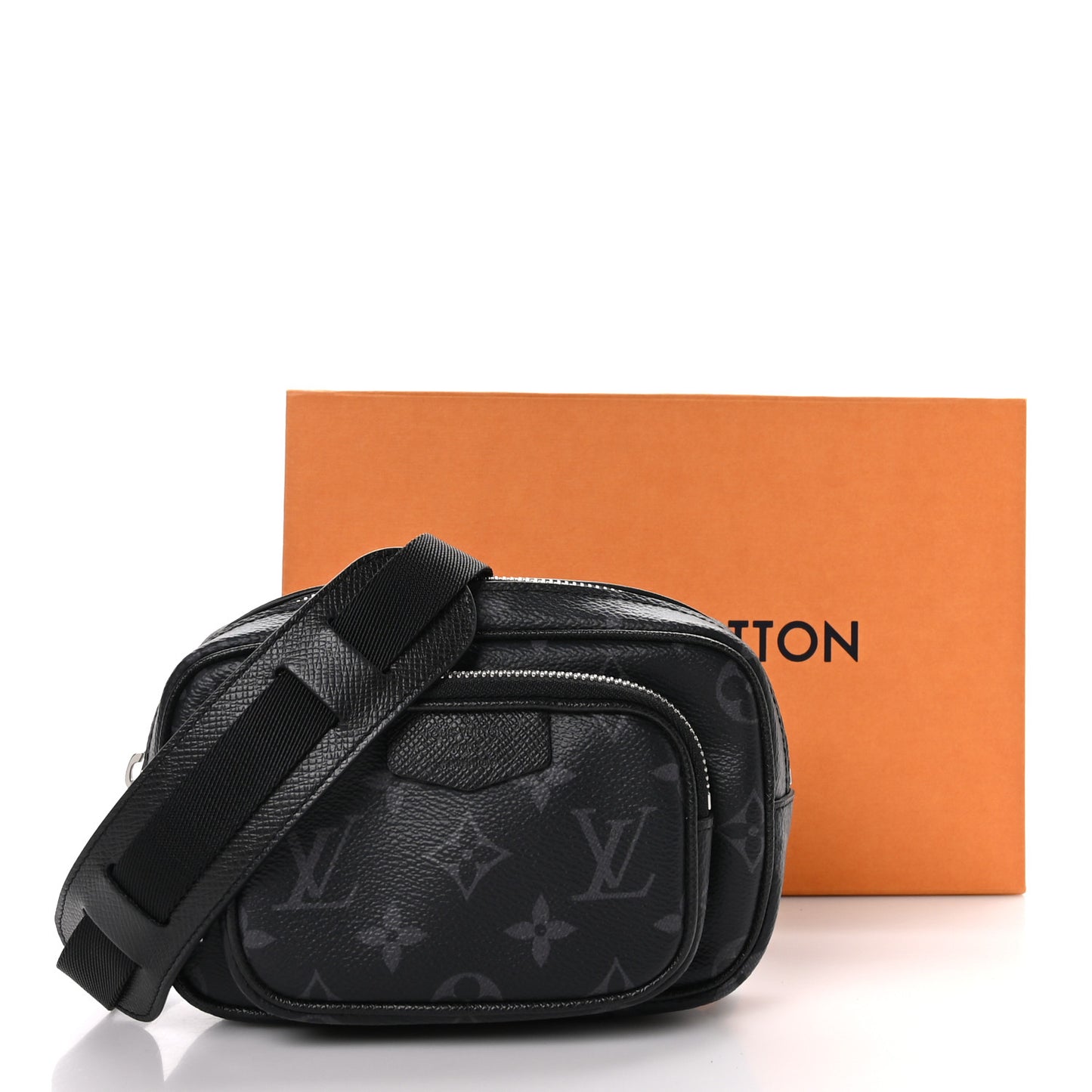 Monogram Eclipse Taigarama Outdoor Pouch Black