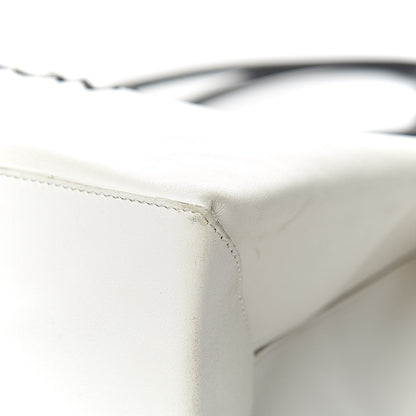 Chanel Calfskin Large Essential 31 Rue Cambon Tote White Black 11 of 26