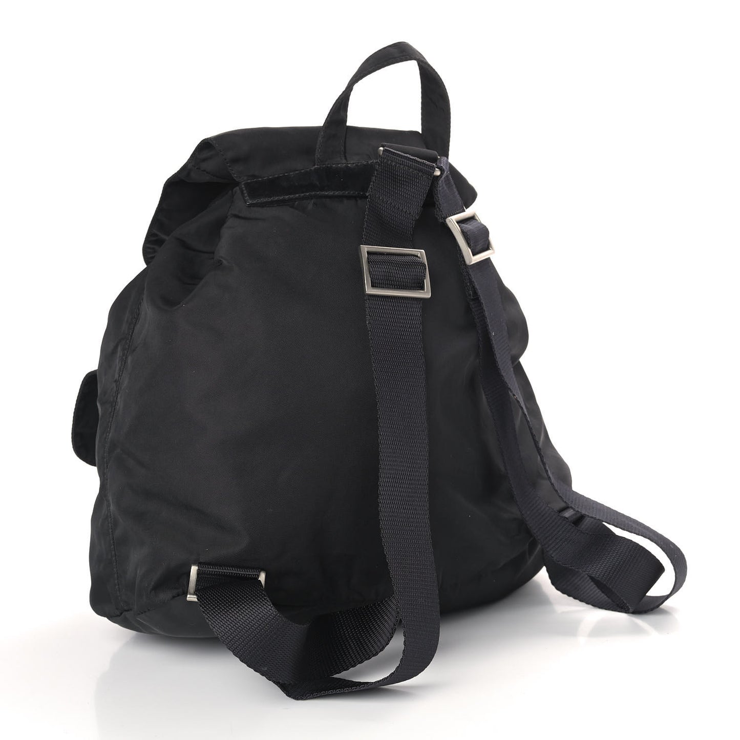 Nylon Vela Medium Backpack Black