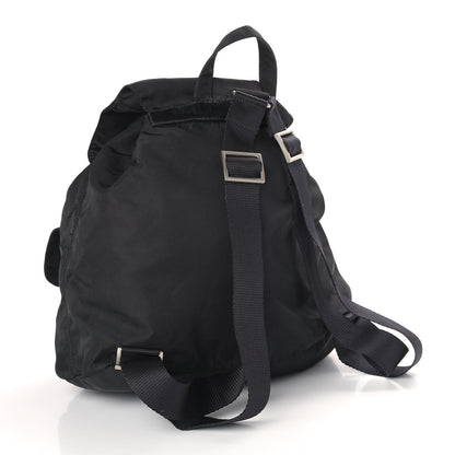 Prada Nylon Vela Medium Backpack Black 3 of 8