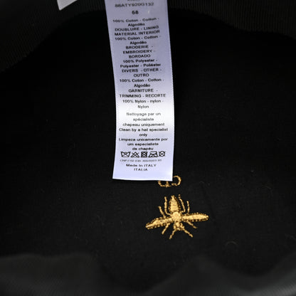 Christian Dior Denim Arty Veil Cap 58 Blue 9 of 10