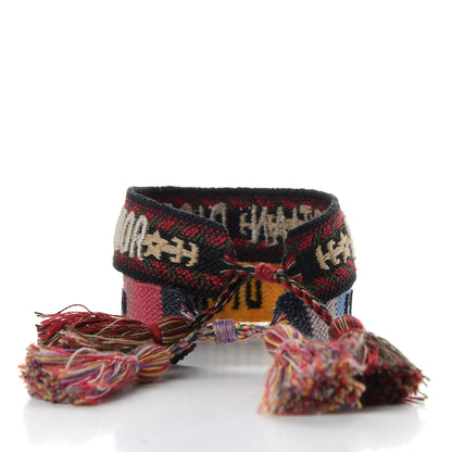 Christian Dior Woven Cotton J'Adior Friendship Bracelet Set Multicolor 3 of 5