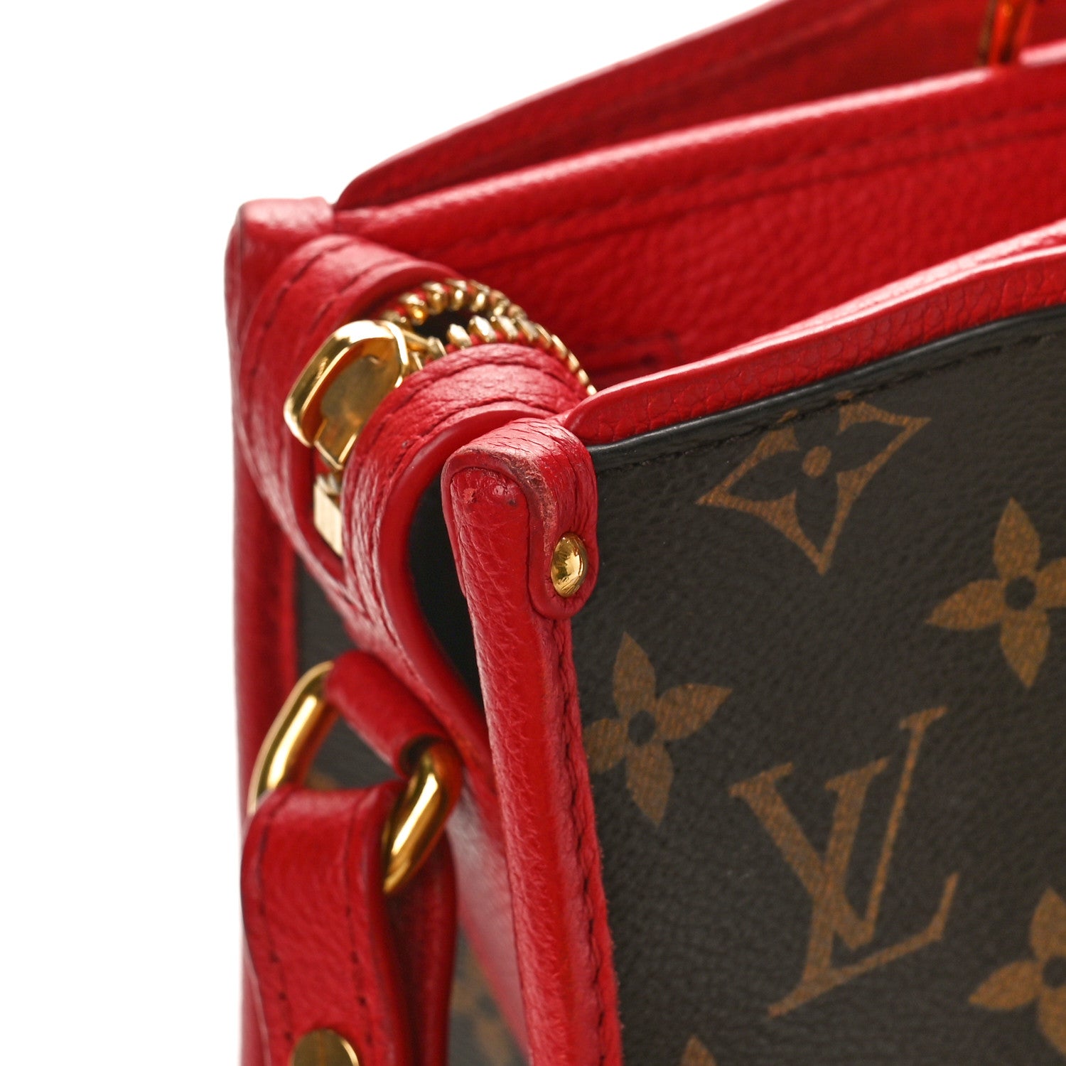 Louis Vuitton Monogram Popincourt PM Red 12 of 16