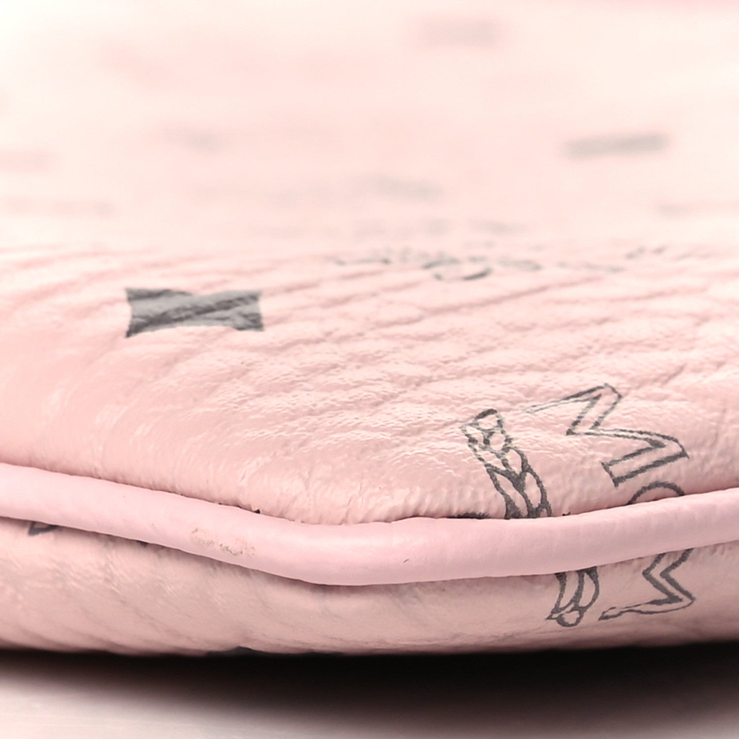 MCM Visetos Medium Crossbody Pouch Soft Pink 10 of 10