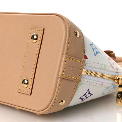 Louis Vuitton LV x TM Monogram Multicolor Alma BB White 10 of 11