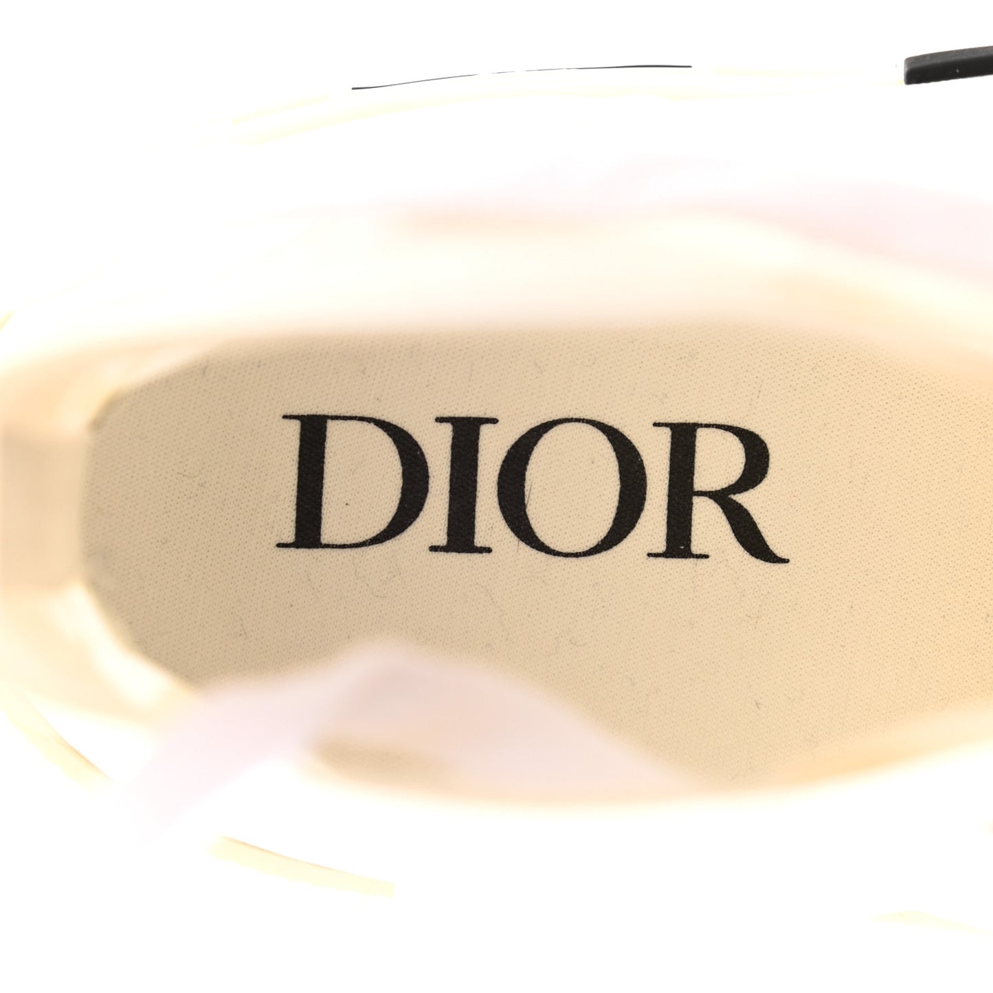 Technical Canvas Oblique Mens B23 High Top Sneakers 42 White