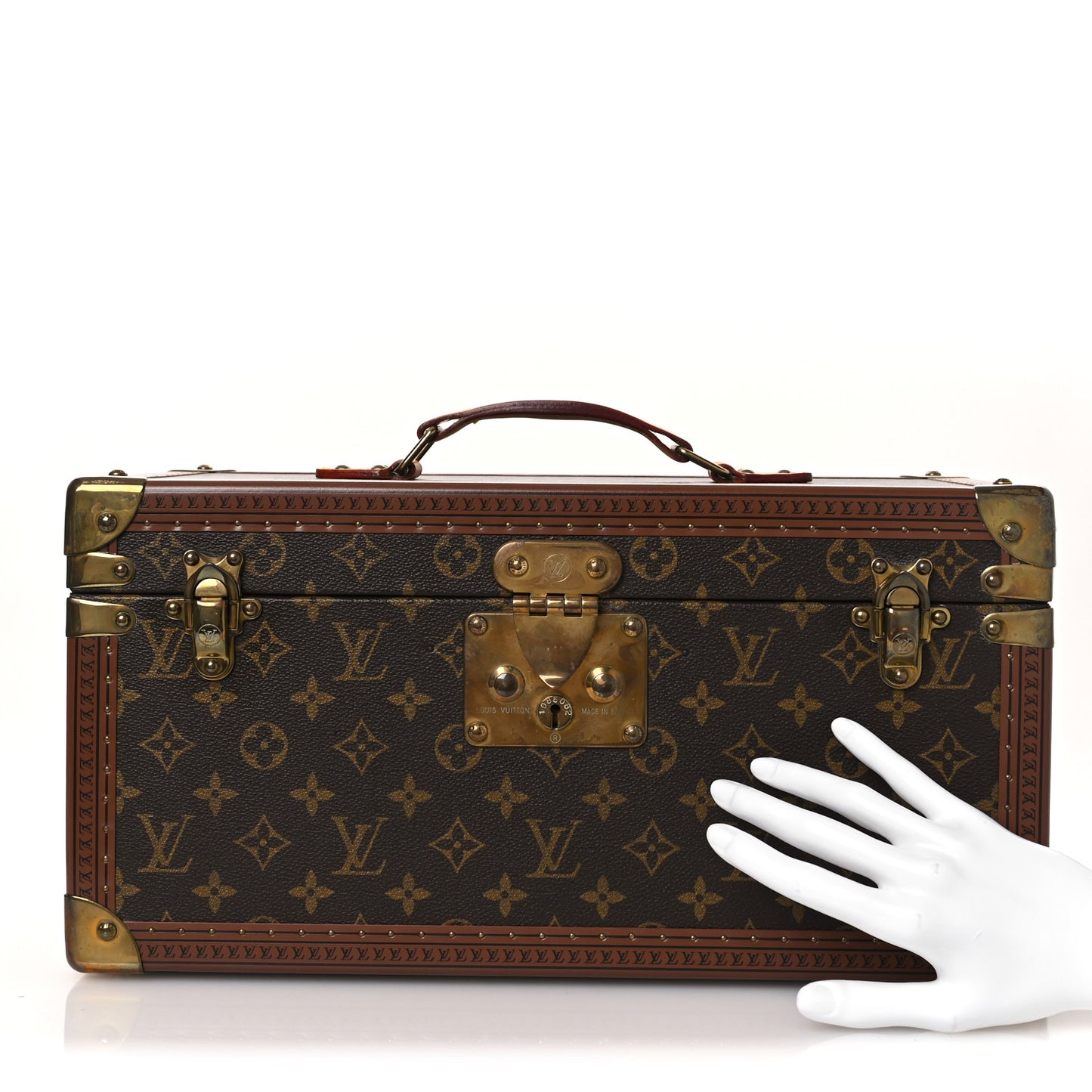 Monogram Boite Bouteilles et Glace Beauty Train Case