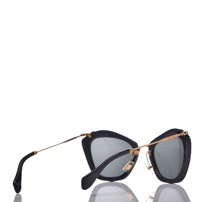 Miu Miu Cat Eye Sunglasses SMU10N Nero Black 4 of 8