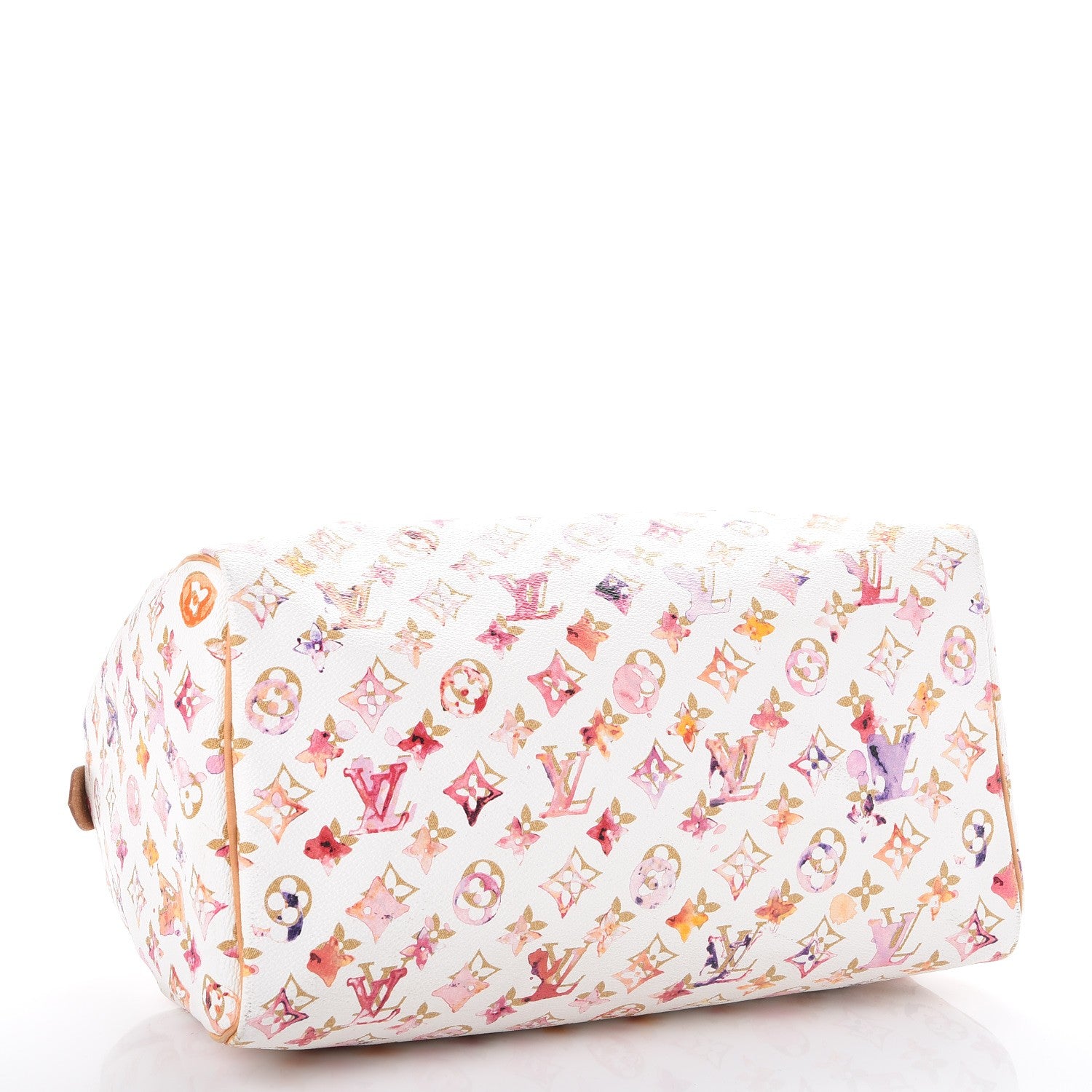 Louis Vuitton Watercolor Aquarelle Speedy 35 White 4 of 13