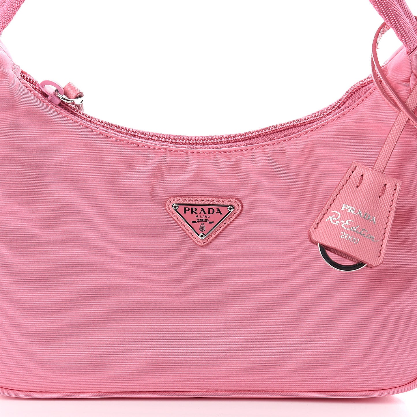 Tessuto Nylon Mini Re-Edition 2000 Bag Begonia