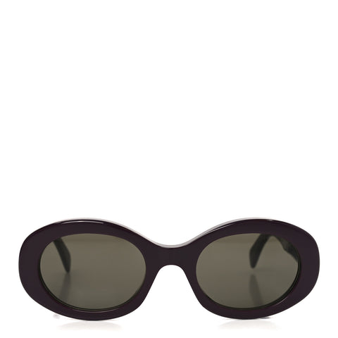 Acetate Triomphe 01 Sunglasses CL 40194U Burgundy