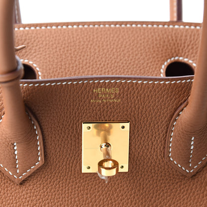 Hermes Togo Birkin 30 Gold 9 of 11