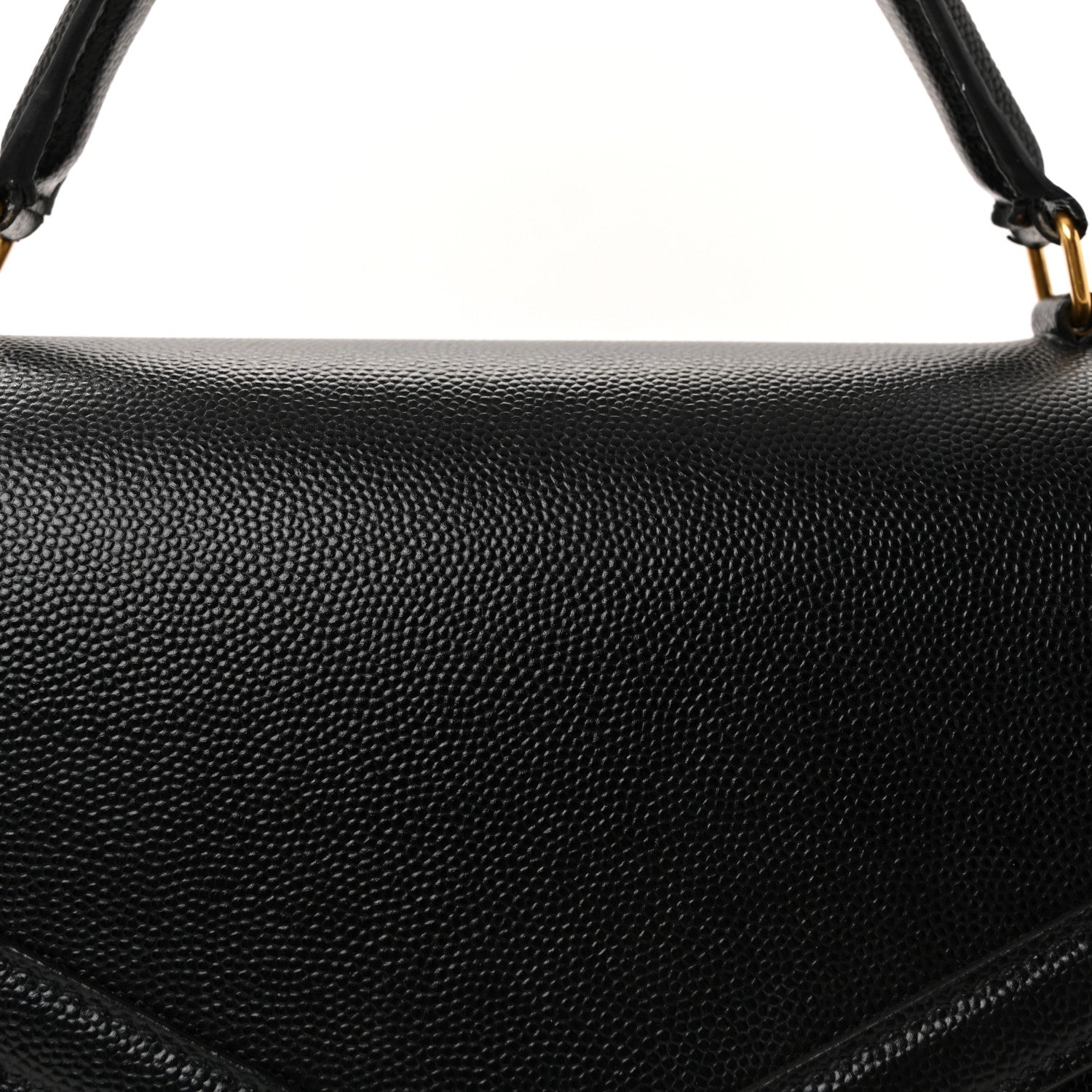 Saint Laurent Grain de Poudre Medium Classic Monogram Cassandra Top Handle Black Rouge Legion 7 of 9