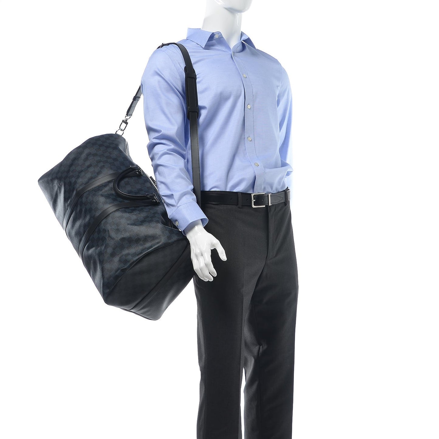 Damier Cobalt Keepall Bandouliere 55