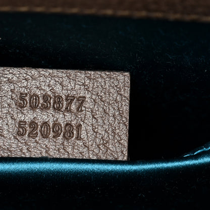 Gucci GG Supreme Monogram Web Small Ophidia Chain Shoulder Bag Brown 8 of 10