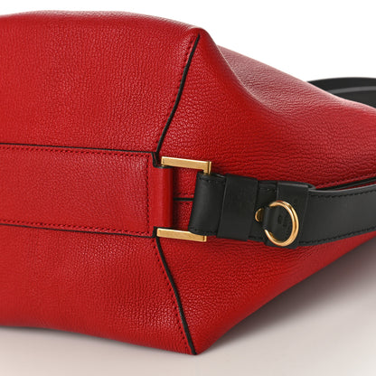 Givenchy Grained Calfskin GV Bucket Bag Bright Red 7 of 7
