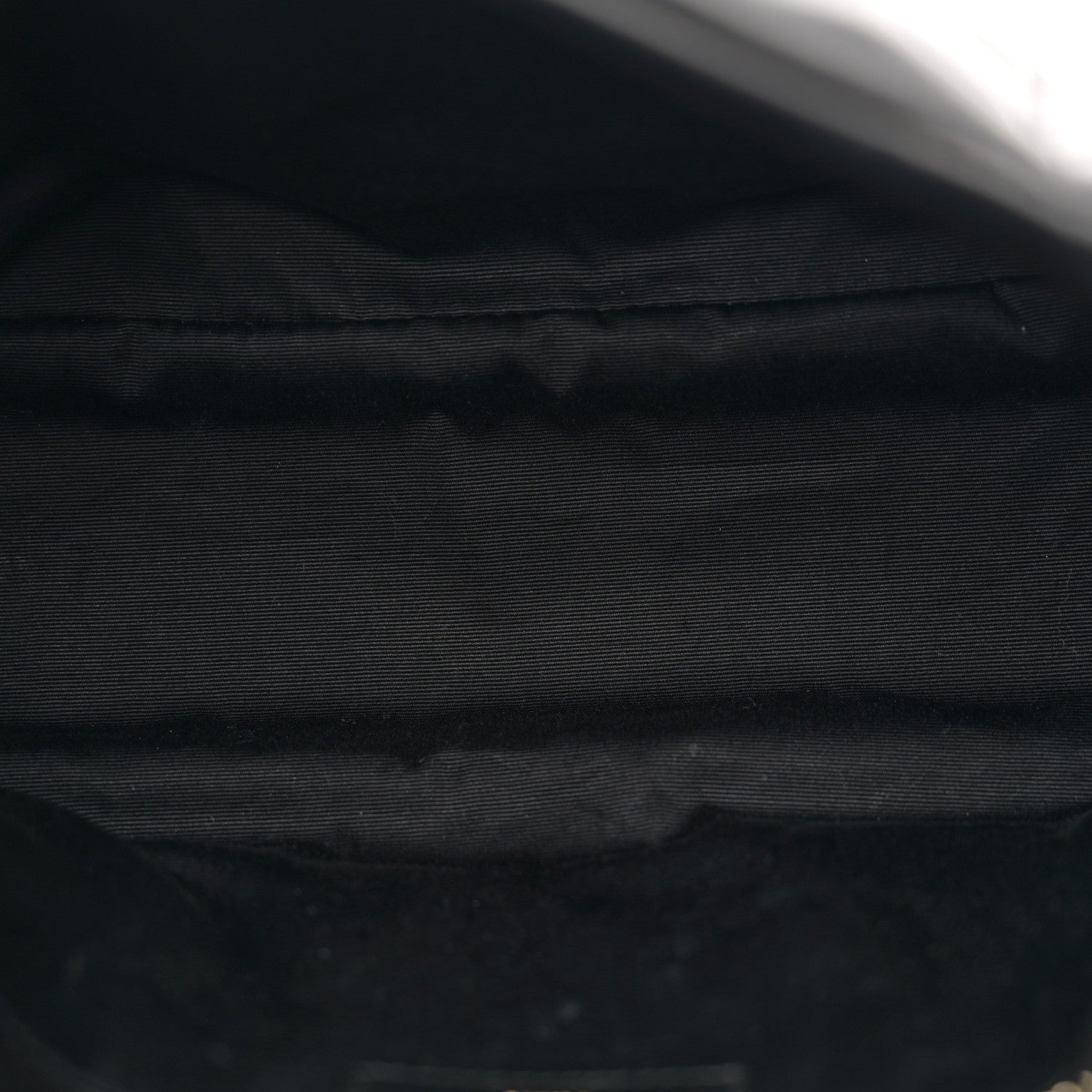Saint Laurent Lambskin Quilted Small Loulou Puffer Monogram Chain Satchel Black 5 of 10