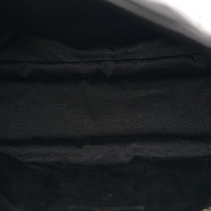 Saint Laurent Lambskin Quilted Small Loulou Puffer Monogram Chain Satchel Black 5 of 10