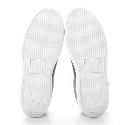 Louis Vuitton Calfskin Monogram LV Black Heart Sneakers 36 Cacao 5 of 10