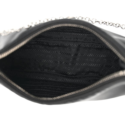 Prada Nylon Re-Edition 2005 Shoulder Bag Black 5 of 10