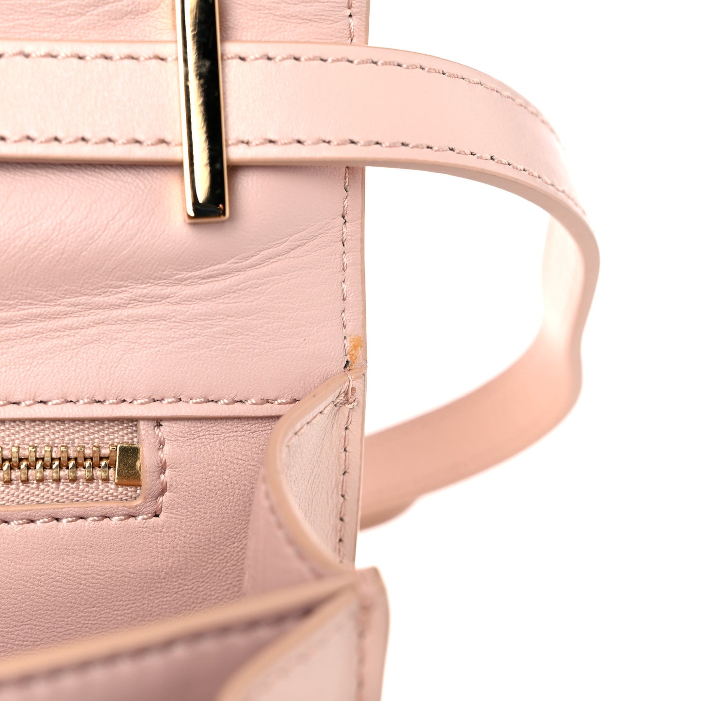 Calfskin Small TB Bag Rose Beige