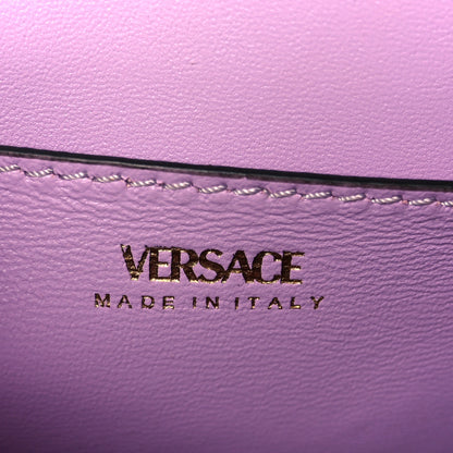 Versace Grained Calfskin Small La Medusa Bag Green 6 of 11